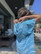 Lasten Hamam-Poncho Sultan Koot M,  L Turkoosi