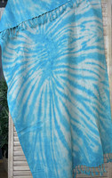 Hammam Towel Waffle Tie dye Turquoise