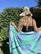 Hammam Towel Tie Dye Cotton Ocean