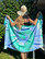 Hammam Towel Tie Dye Cotton Ocean