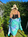 Hammam Towel Tie Dye Cotton Ocean