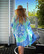 Hammam Towel Tie Dye Cotton Ocean