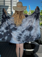 Hamam Handduk Batik Cosmic Black  Bomull