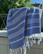 Hand/Face Hammam Towel Sultan Premium Ocean Blue