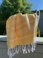 Hand/Face Hammam Towel Sultan Premium Warm Yellow