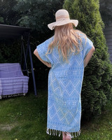 Hamam-klänning Oriental Sky Blue Maxi
