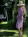 Hammam Bathrobe Sultan Plum L,XL