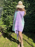 Hammam Towel Tie Dye Cotton Lavender