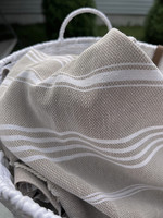 Hamam-pyyhe Sultan Slim Cool Beige 180 x 100, 100%puuvillaa