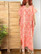 Hammam-dress Oriental Orange Maxi