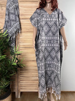 Hammam-dress Oriental Anthracite Maxi
