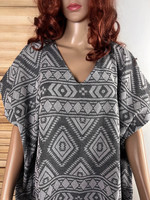 Hammam-dress Oriental Anthracite Maxi