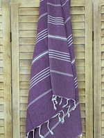 Hammam Towel Sultan Premium Royal Purple Organic Cotton