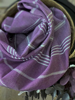 Hammam Towel Sultan Premium Royal Purple Organic Cotton
