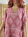 Hamam-klänning Oriental Röd Maxi
