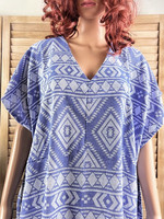 Hammam-dress Oriental Ocean Blue Maxi