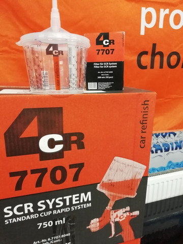 4CR SCR ruiskutuskuppi 0,7L  50kpl/pkt