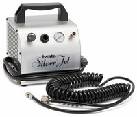 Iwata Silver Jet kompressori kynäruisku käyttöön