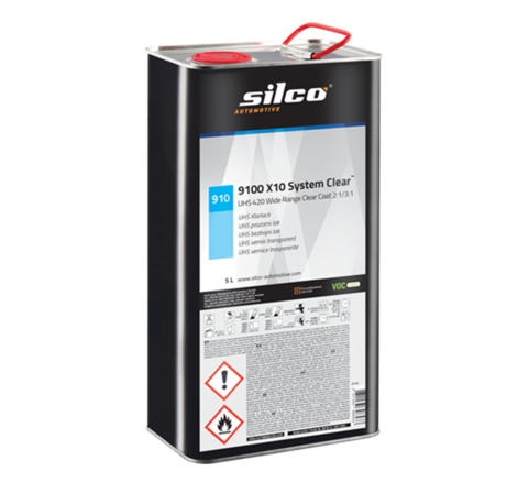 Silco X10 System Clear 2:1 kirkaslakka 5L + kovete 2,5L