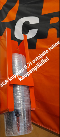 Kampanja! Sekoitusastia/ mittakuppi  200kpl /ltk+ teline