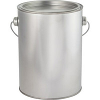 Metallinen peltiastia 3L + kansi.