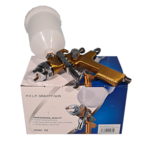 Maaliruisku HVLP 1,4mm suutin 0,6l säiliö
