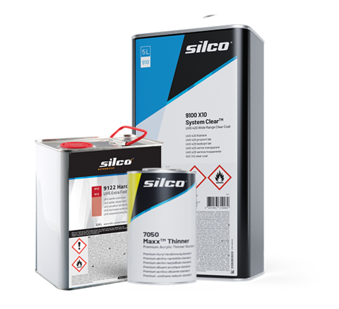 Silco X10 9100 5L+2,5L+1L (7,5L) kirkaslakka kampanja