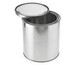 Metal peltipurkki kannella 1L