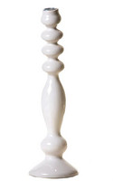 Kynttilänjalka, Valkoinen - 38 cm