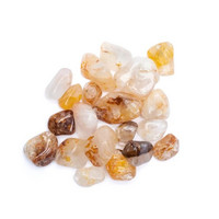 Golden healer - Limonite quartz, rumpuhiottu