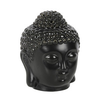 Tuoksuöljylyhty - Buddhan pää, musta