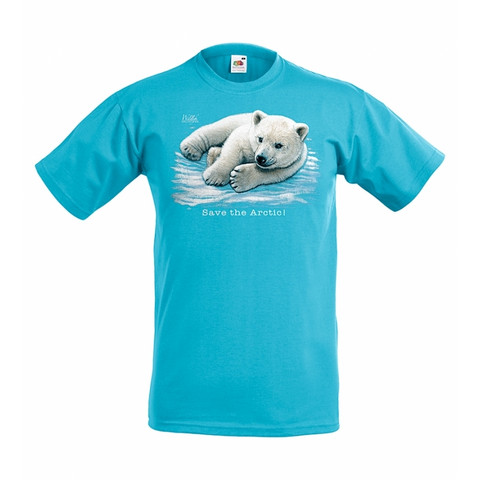 Jääkarhunpentu lasten t-paita