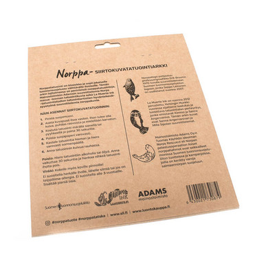 Norppa -siirtokuvatatuointiarkki