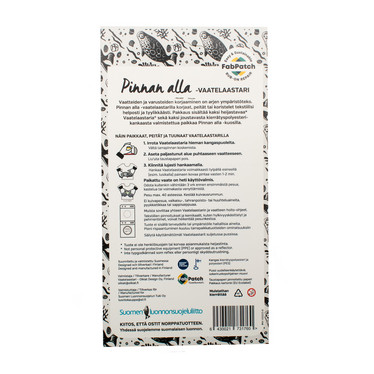 Pinnan alla -vaatelaastari