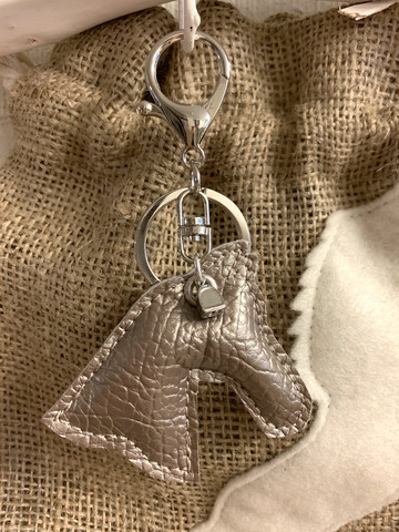 Grando -key holder, metal beige