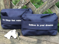 Believe in your dreams -laukku, sininen