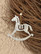 Rocking horse -decor 2 st