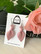 Arctic -leather earrings small, light pink