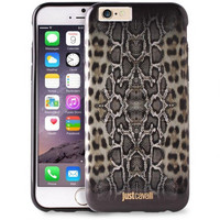 Just Cavalli- Cover Apple iPhone 6 - LEOPARD Silver