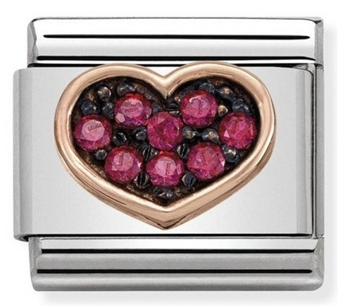 Nomination- Sydän, ROSÈKULTA JA KIVET SWAROVSKI CZ