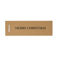 Pakettikortit- Merry Christmas, valkoinen