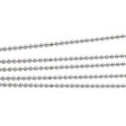 Korutuote Oy- Kaulaketju, hopea 38cm. Beads Diamond Cut, palloketju