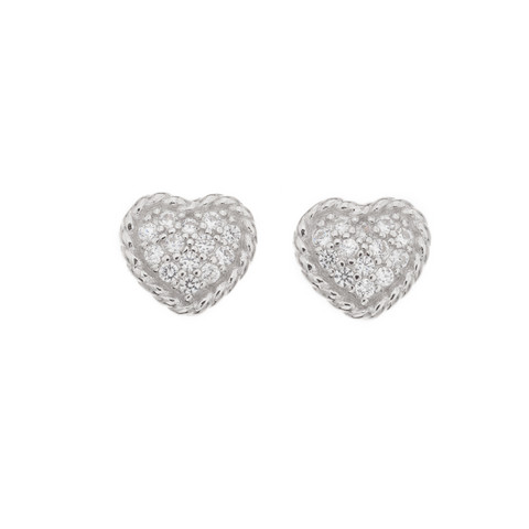 Silver Bar- Pillow hearts, hopeakorvakorut