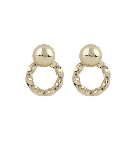 Snö of Sweden- Turn Small Pendant Earring