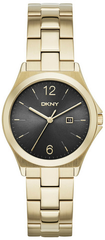 DKNY- Dress Musta/Kullansävytetty teräs Ø36 mm, naisten kello