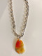 Snö of Sweden- Rizze stone pendant neck 55cm, kaulakoru