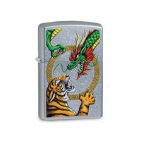 Zippo- Tiikeri ja lohikäärme