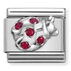 Nomination Italy- Classic SilverShine Symbols Red Ladybug