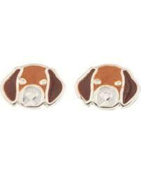Silver Bar- Beagle dog, hopeakorvakorut