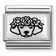Nomination Italy- Classic, Silvershine Dog Flowers